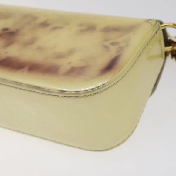 LOUIS VUITTON Vernis Pochette lagoon Glasses Case Perle M91801 LV Auth 118256 - Picture 8 of 16